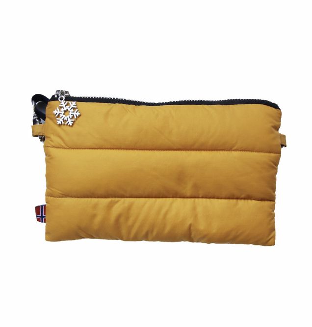 Hovedbilde Dunveske clutch Gul